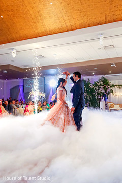Indian couple rocking the dance floor. Indian couple rocking the dance floor.