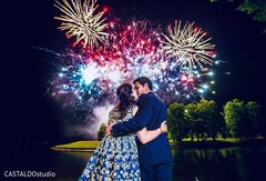 Colorful Indian wedding fireworks capture. Colorful Indian wedding fireworks capture.