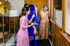 Maharani having fun with the special guests Maharani having fun with the special guests
