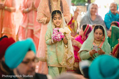 Lovely kid guest during the ceremony Lovely kid guest during the ceremony