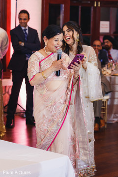 Lovely indian wedding speech scene. Lovely indian wedding speech scene.