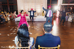 Upbeat Indian wedding reception dance. Upbeat Indian wedding reception dance.