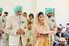 Enchanting Indian bride's entrance. Enchanting Indian bride's entrance.