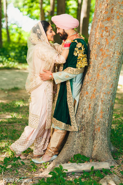 Romantic Indian bride and groom capture. Romantic Indian bride and groom capture.