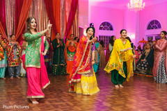 Maharani's sangeet dance performance. Maharani's sangeet dance performance.
