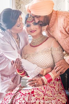 Maharani's special moment. Maharani's special moment.