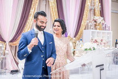 Indian groom's speech moment. Indian groom's speech moment.