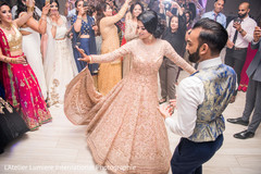 Sweet Indian couple having their reception dance. Sweet Indian couple having their reception dance.
