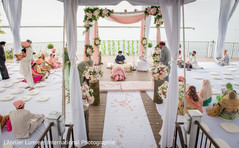 Lovely Indian wedding ceremony aisle decoration. Lovely Indian wedding ceremony aisle decoration.