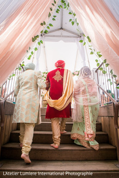 Indian groom entering to his wedding ceremony. Indian groom entering to his wedding ceremony.