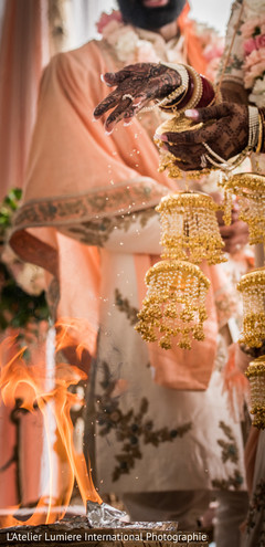 Indian bride during the Rajaham ritua. Indian bride during the Rajaham ritua.