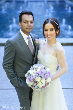 Stunning Indian couple prior to the reception Stunning Indian couple prior to the reception