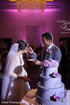 Tender moment at the Indian wedding Tender moment at the Indian wedding