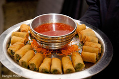 Delicious treats ready for the Indian wedding guests Delicious treats ready for the Indian wedding guests