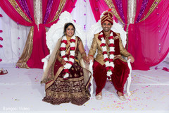 Maharani and Raja wedding portrait. Maharani and Raja wedding portrait.