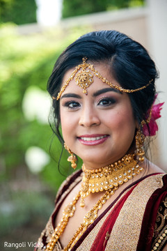 Beautiful Indian bride's portrait. Beautiful Indian bride's portrait.