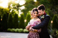 Lovely moment between the Indian couple outdoors Lovely moment between the Indian couple outdoors