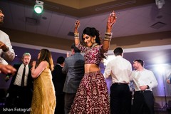 Gorgeous Maharani dancing at the reception Gorgeous Maharani dancing at the reception