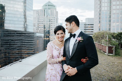 Maharani holding her husband during the photo shoot Maharani holding her husband during the photo shoot