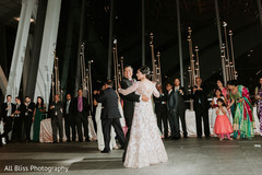 Indian bride dancing with special guest at the venue Indian bride dancing with special guest at the venue