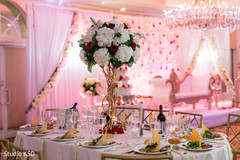 Dreamy Indian wedding reception table set up Dreamy Indian wedding reception table set up