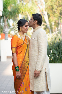 Adorable Indian bride and parent photo. Adorable Indian bride and parent photo.