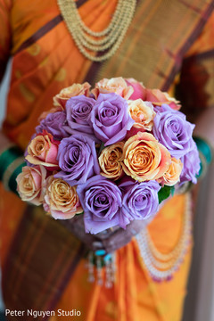 Colorful Indian wedding bridals bouquet. Colorful Indian wedding bridals bouquet.