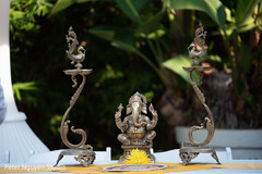Stunning Indian ceremony Ganesha Puja decoration. Stunning Indian ceremony Ganesha Puja decoration.
