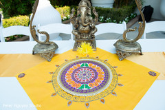 Indian wedding Ganesha Puja closeup capture. Indian wedding Ganesha Puja closeup capture.