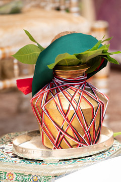 Closeup capture of Indian wedding ceremony ritual items. Closeup capture of Indian wedding ceremony ritual items.