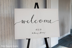 Personalized Indian wedding reception sign. Personalized Indian wedding reception sign.