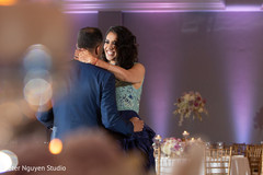 Indian bride and groom first dance capture. Indian bride and groom first dance capture.
