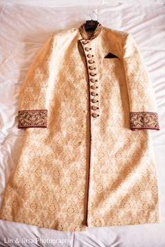 Marvelous Indian wedding groom's sherwani. Marvelous Indian wedding groom's sherwani.