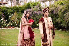 Indian bride on her way to meet groom. Indian bride on her way to meet groom.