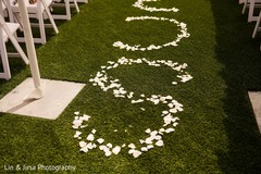 Lovely Indian wedding ceremony aisle flower decoration. Lovely Indian wedding ceremony aisle flower decoration.