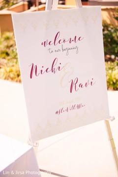 Indian wedding personalized welcome sign. Indian wedding personalized welcome sign.