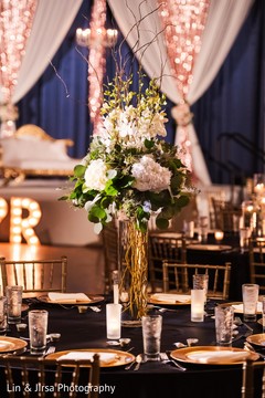 Beautiful Indian wedding floral centerpiece. Beautiful Indian wedding floral centerpiece.