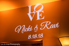 Incredible Indian wedding personalized lights. Incredible Indian wedding personalized lights.