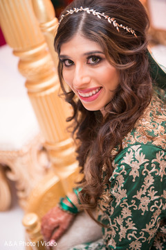 Beautiful Indian bride's portrait Beautiful Indian bride's portrait