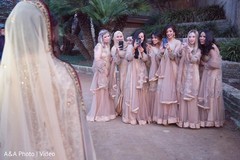 Bridesmaids taking pictures of the beautiful Maharani Bridesmaids taking pictures of the beautiful Maharani
