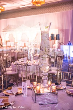 Elegant Indian wedding table design Elegant Indian wedding table design