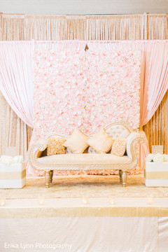 Indian wedding reception stage decor. Indian wedding reception stage decor.