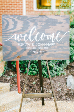 Creative personalized Indian welcome sign. Creative personalized Indian welcome sign.