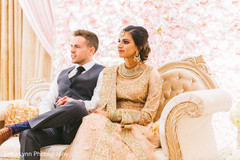Sweet Indian couple at their reception. Sweet Indian couple at their reception.