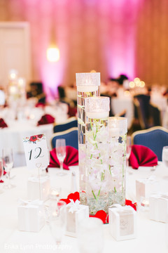 Magnificent Indian wedding crystal table centerpiece. Magnificent Indian wedding crystal table centerpiece.