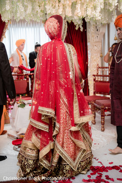 See this beautiful lengha being worn by Indian bride See this beautiful lengha being worn by Indian bride