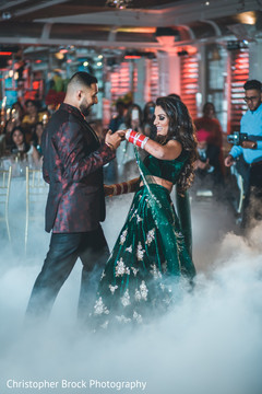 Elegant couple having their first dance Elegant couple having their first dance
