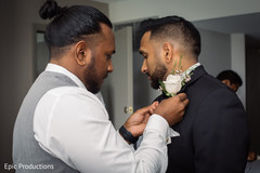 raja getting ready for Christian wedding ceremony. raja getting ready for Christian wedding ceremony.