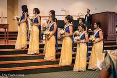 Indian wedding capture bridesmaids at the ceremony. Indian wedding capture bridesmaids at the ceremony.