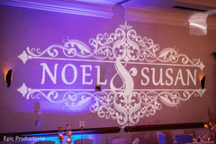 Incredible Indian wedding personalized lights decor. Incredible Indian wedding personalized lights decor.